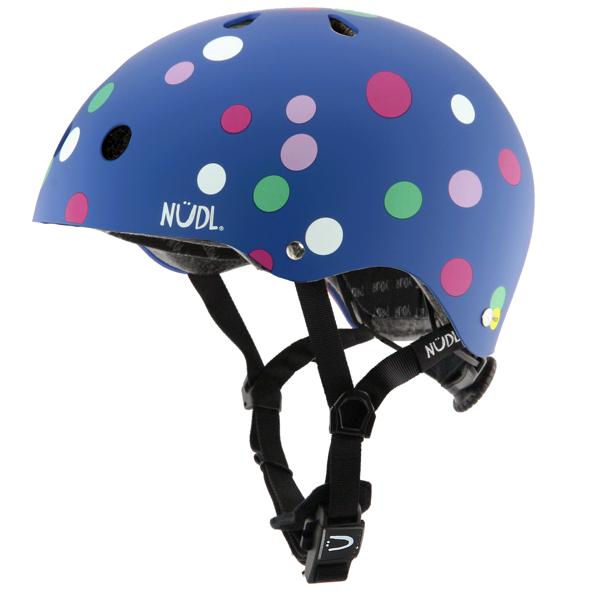 NÜDL Youth Kids MIPS Bike Helmet for Boys, Girls, Teens & Children DOTTY